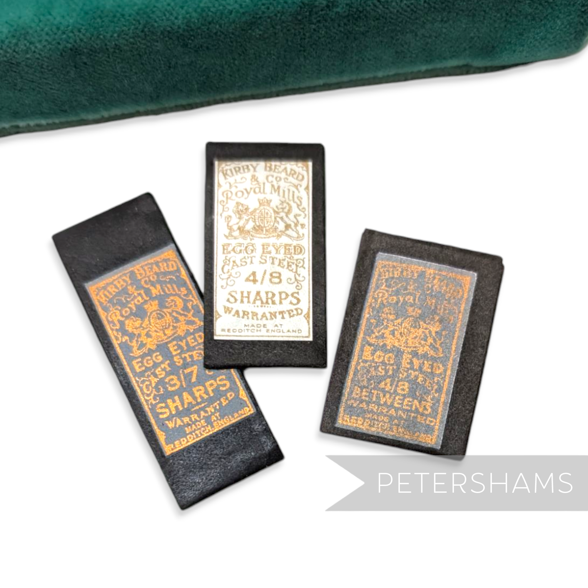 Antique Kirby Beard Egg Eyed Sewing Needles - Late 1800s, Early 1900s