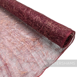Glitter Sparkle Tuft Sinamay Abaca Fabric - 1/2m