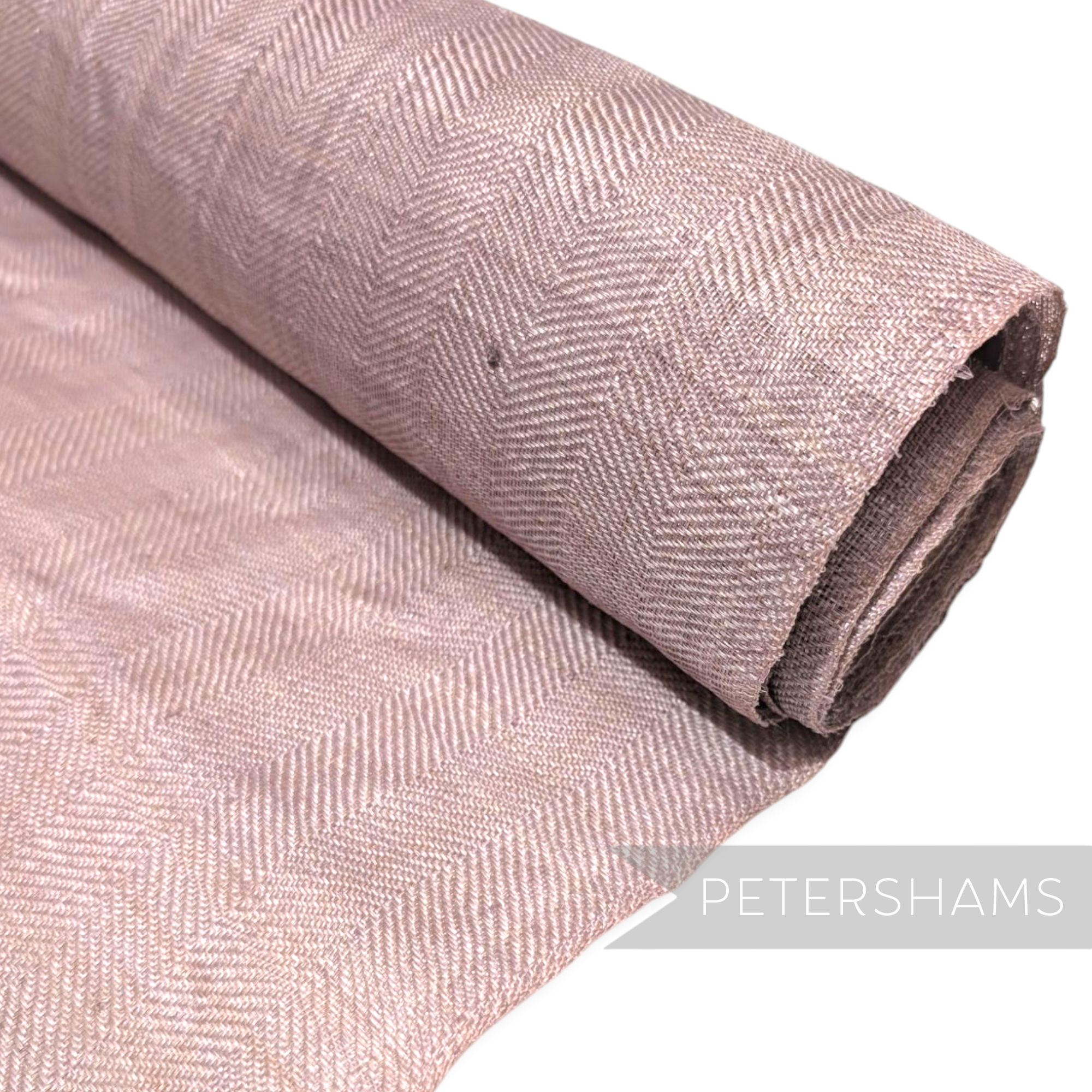 Super Fine Herringbone Sinamay Abaca Fabric - 1/2m