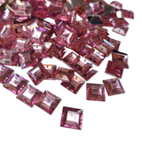 SALE - 12mm Square Acrylic Sew-On Gems - 144 Pieces