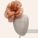 'Zosia' Large 20cm Sinamay Flower Millinery Hat Mount