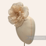 'Zosia' Large 20cm Sinamay Flower Millinery Hat Mount