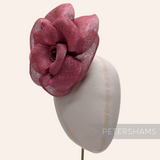 'Zosia' Large 20cm Sinamay Flower Millinery Hat Mount