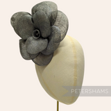 'Zosia' Large 20cm Sinamay Flower Millinery Hat Mount