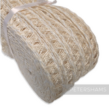 12mm Open Pattern Edge Fine Braid Millinery Straw - Whole Hank