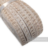 12mm Open Pattern Edge Fine Braid Millinery Straw - Whole Hank