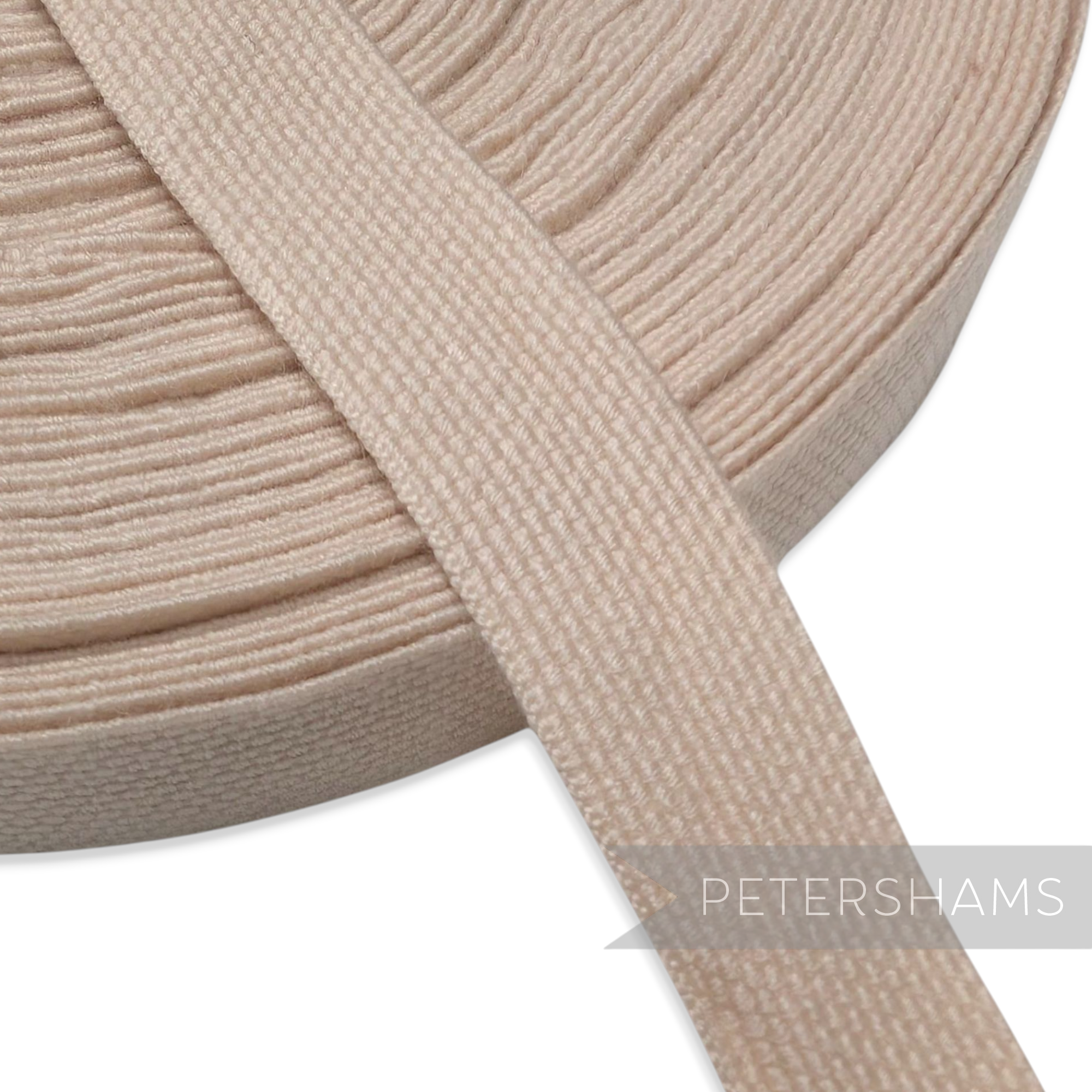 22mm Super Soft Wool Tape Ribbon - Approx. 25m Roll