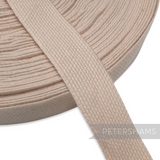 22mm Super Soft Wool Tape Ribbon - Approx. 25m Roll