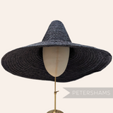 Vintage 1980's Swiss Straw Witches Hat Base Capeline Form