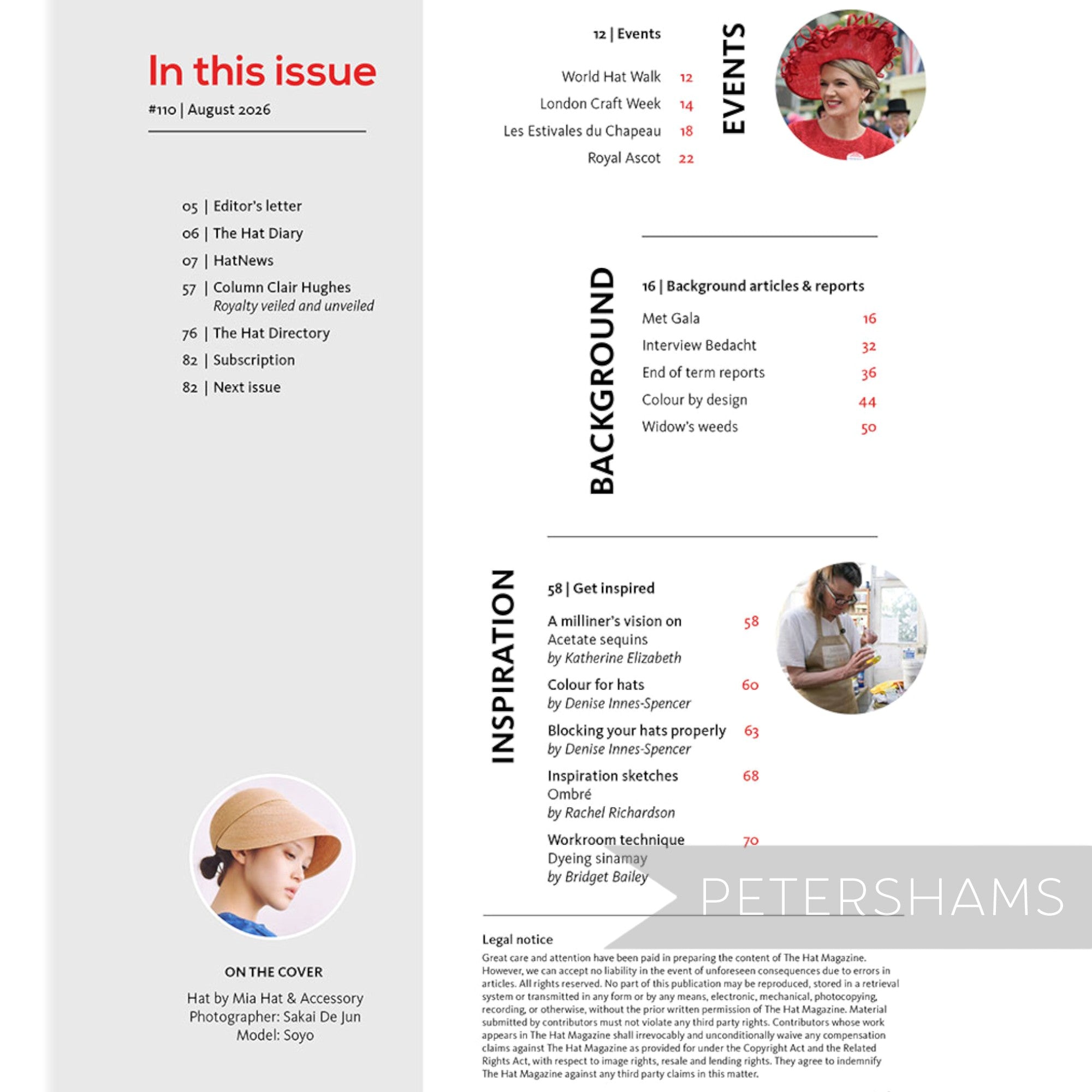 THE HAT Magazine August 2026 Issue #110