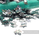 Vintage French 1940/50s 'Paillettes Au Coq' Sequins - Cut-Out Leaves - 2 Gross