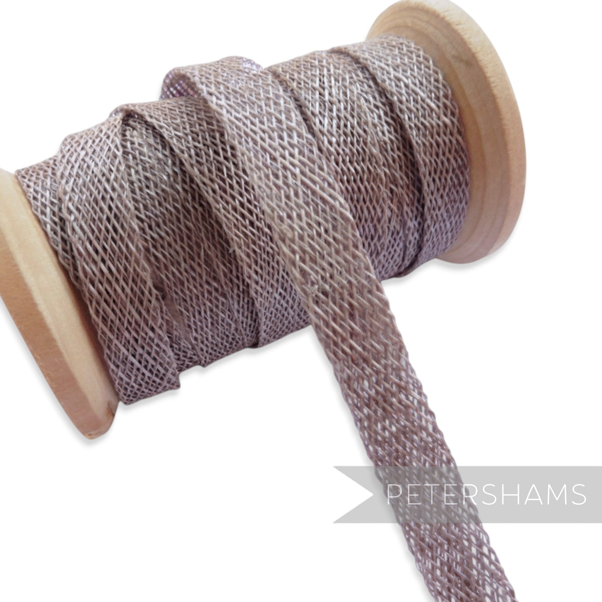 1cm wide Sinamay Bias Binding Strip - 1.6m