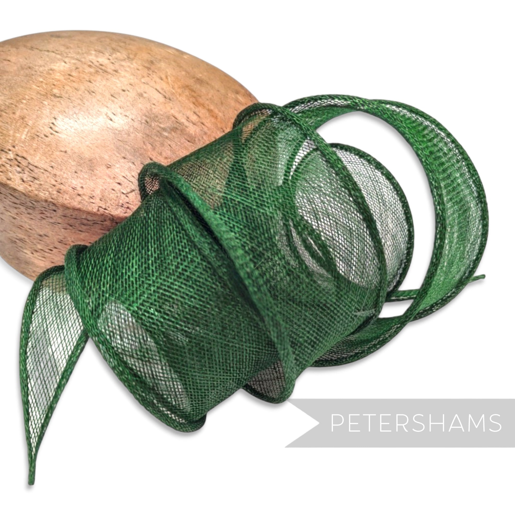 Hand Rolled Sinamay Ribbon Trim