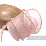 Hand Rolled Sinamay Ribbon Trim