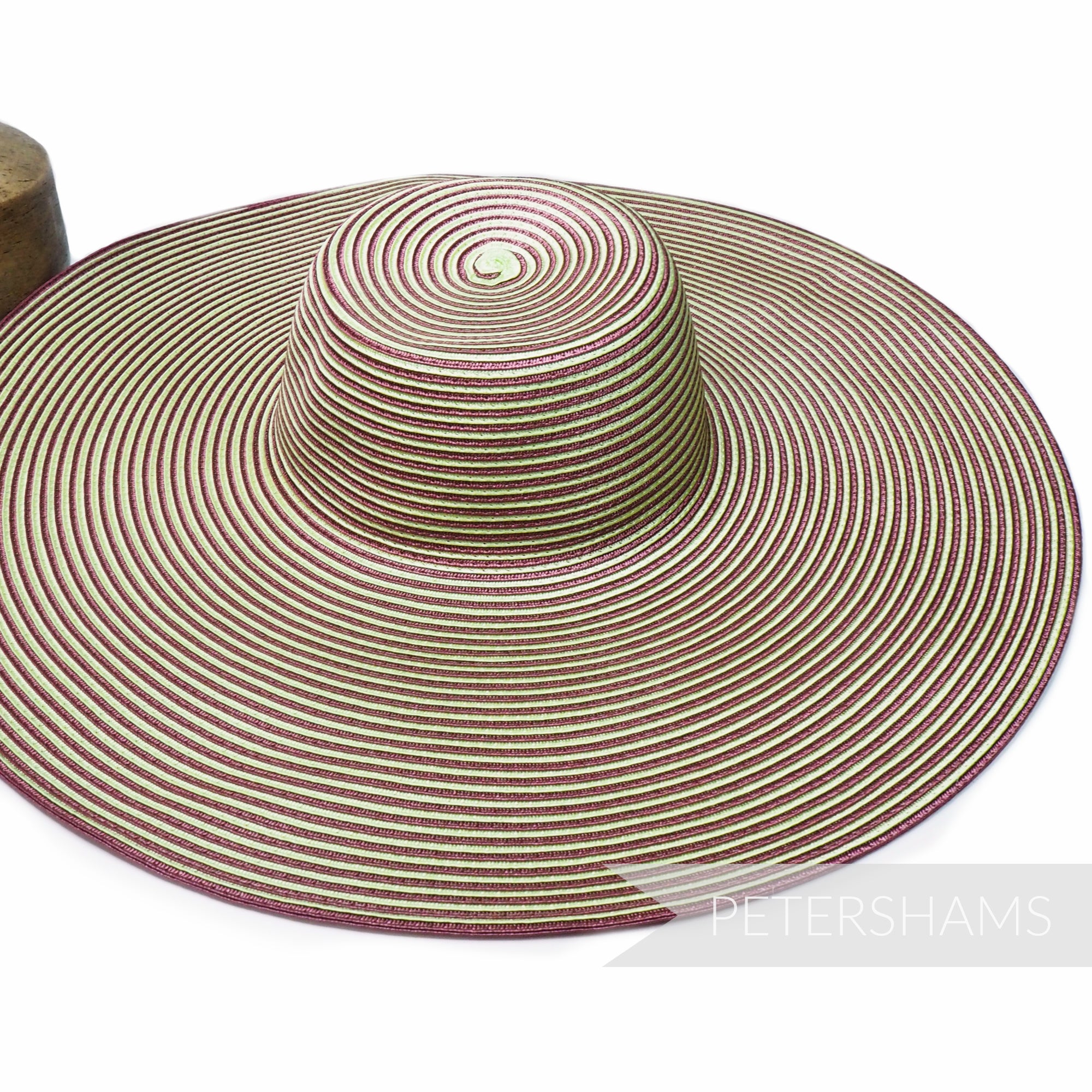 XL Striped Polybraid Capeline Hat Body - 13"