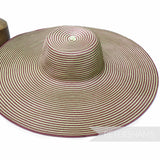 XL Striped Polybraid Capeline Hat Body - 13"