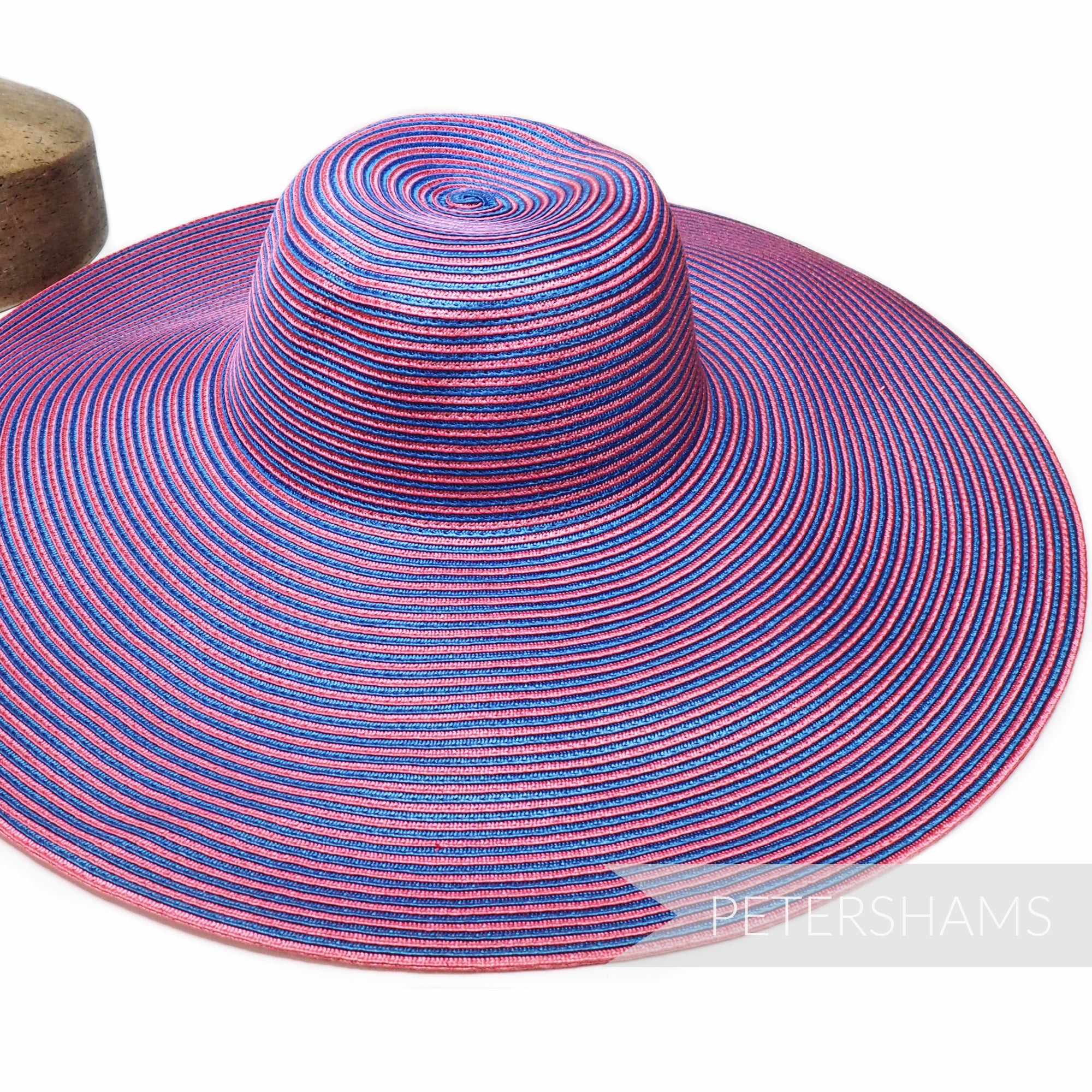 XL Striped Polybraid Capeline Hat Body - 13"