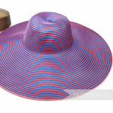 XL Striped Polybraid Capeline Hat Body - 13"