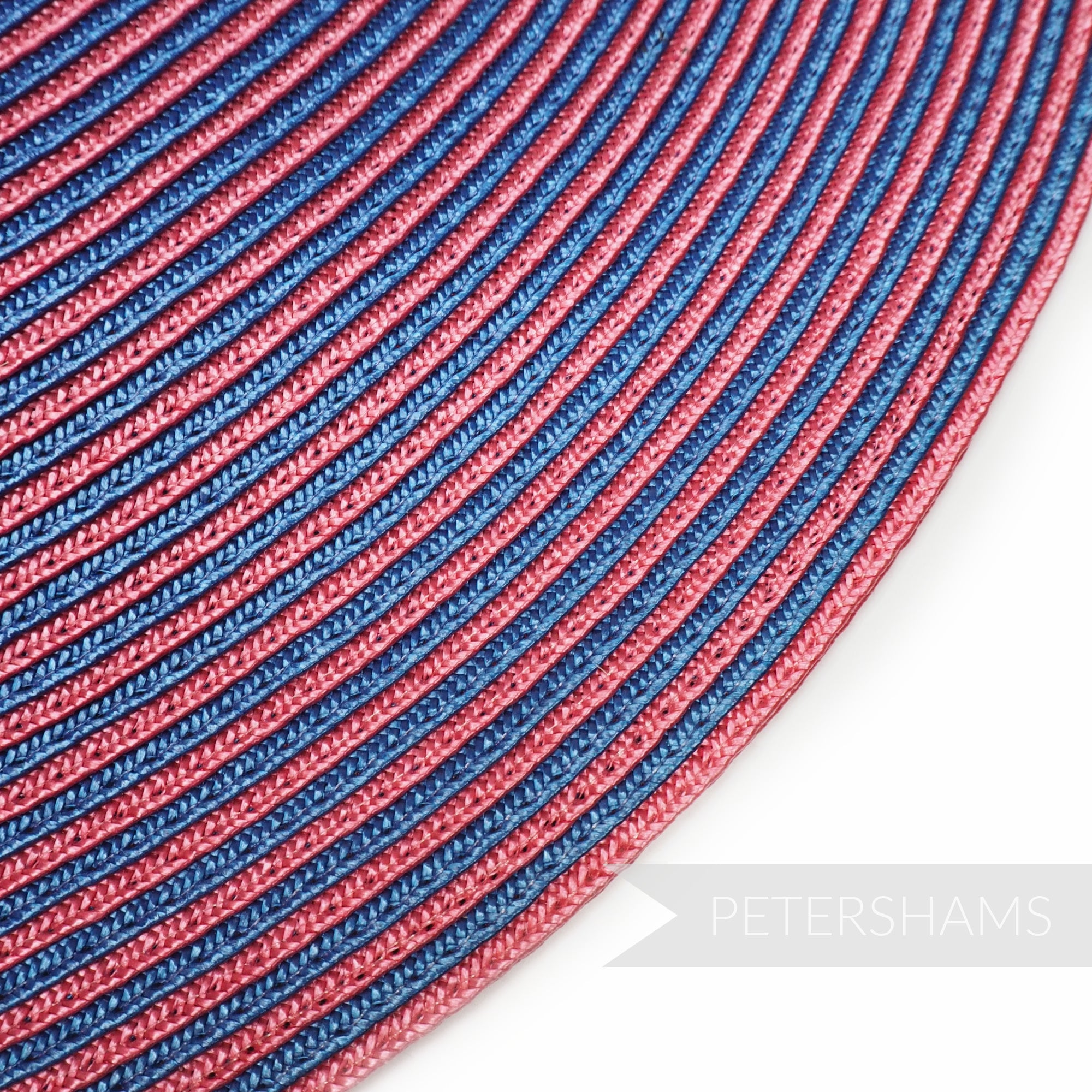 XL Striped Polybraid Capeline Hat Body - 13"