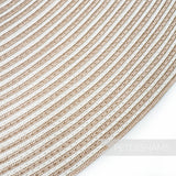 Ginormous XL Striped Polybraid Capeline Hat Body - 15"