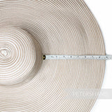 Ginormous XL Striped Polybraid Capeline Hat Body - 15"