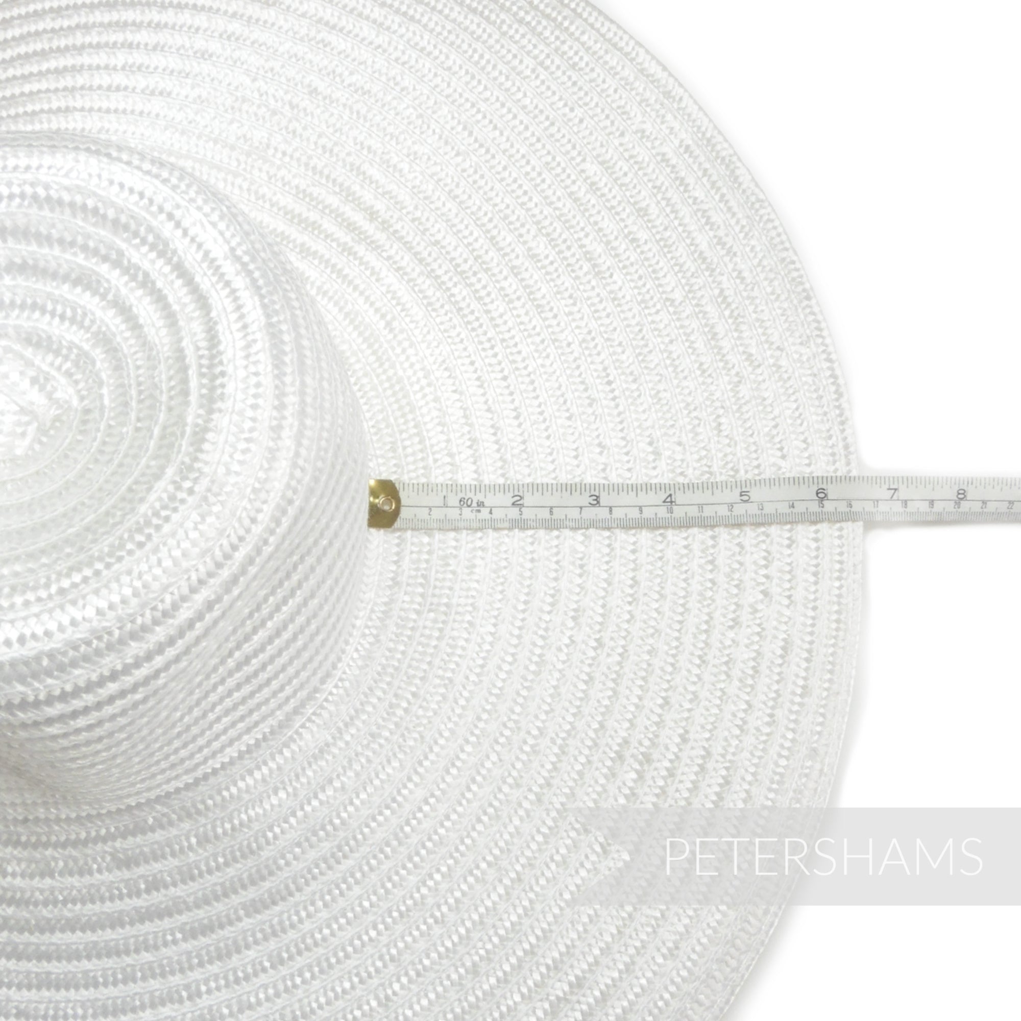 XL Visca Simple Braid Capeline Hat Body- 13"