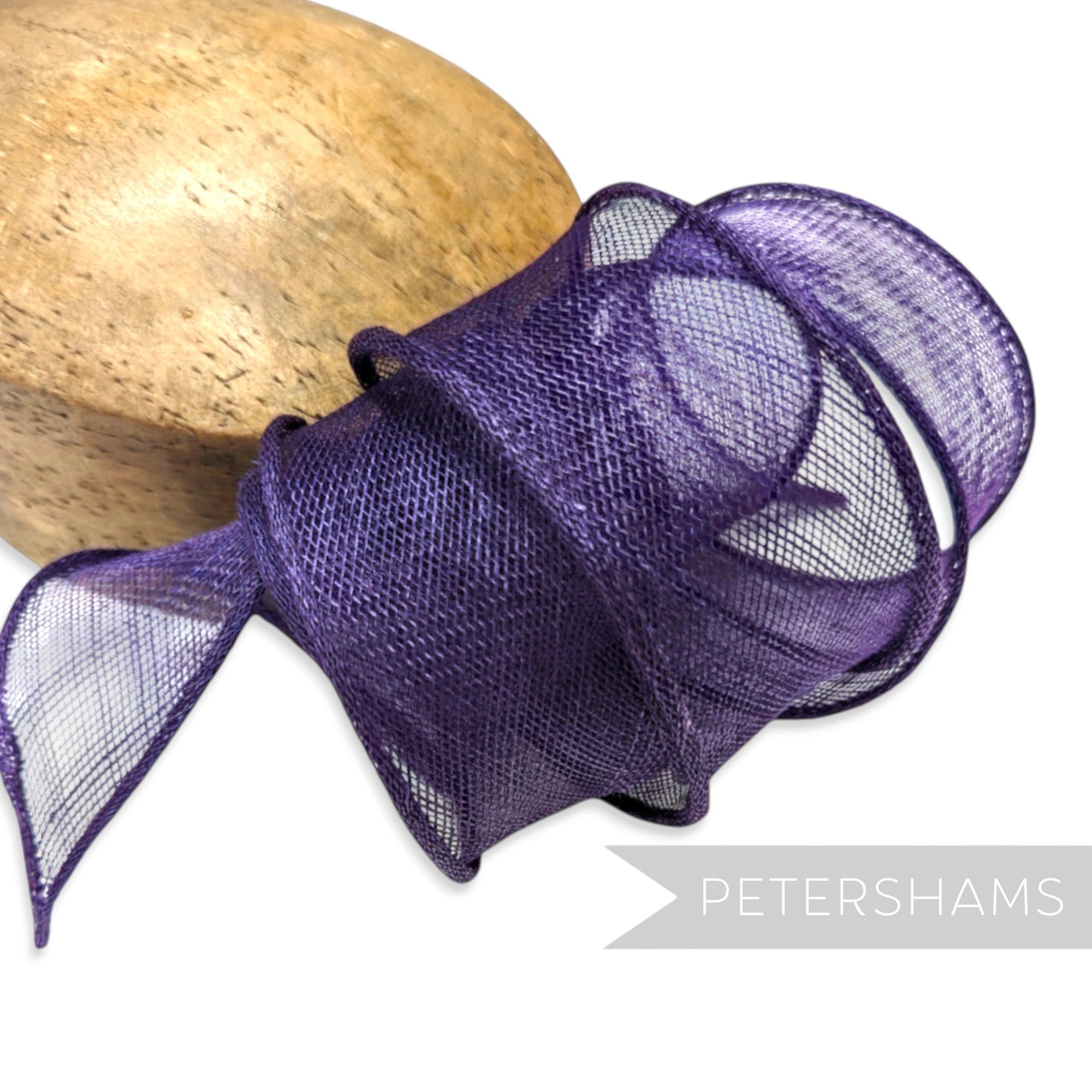 Hand Rolled Sinamay Ribbon Trim