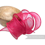 Hand Rolled Sinamay Ribbon Trim