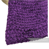 Petershams Millinery Supplies vintage 1990s purple chenille knitted cone hat body for millinery projects
