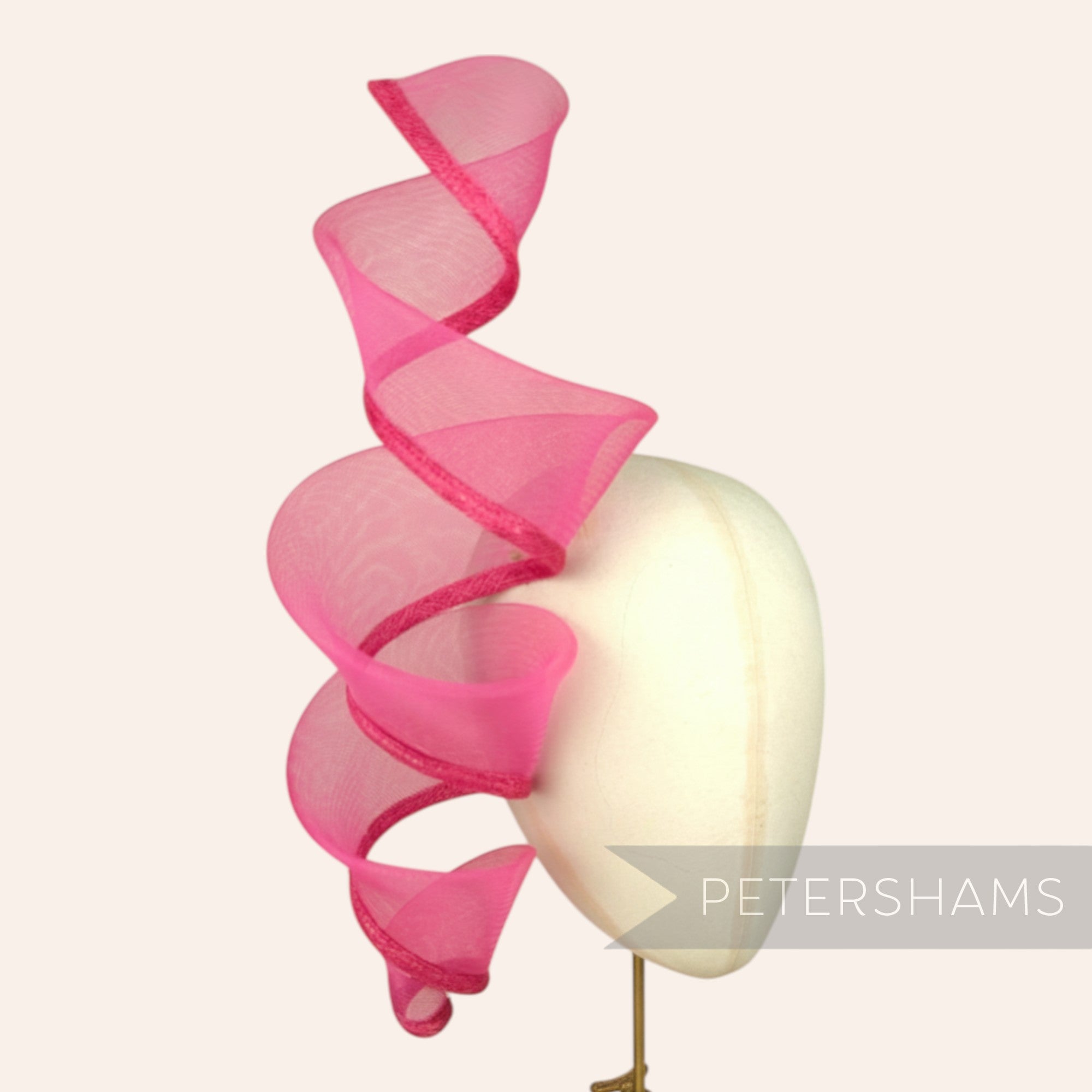 88cm Long Shapeable Crin and Sinamay Wired Hat Trim