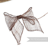 'Elle' Petite Sinamay Bow Shape