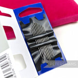 Petershams Millinery Supplies pack of assorted metal sewing needles for sharps, beading, leather, embroidery, and millinery.