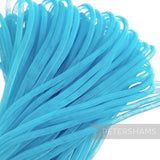 Petershams Millinery Supplies bright blue 6mm tube crinoline netting, ideal for hat making and trims.