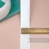 Petershams Millinery Supplies 25mm white self-adhesive hook and loop tape