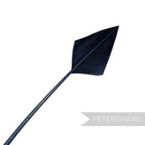 Petershams Millinery Supplies navy blue arrowhead turkey quill feather for hat and fascinator decoration
