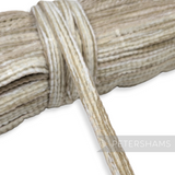 Petershams Millinery Supplies 15mm beige chenille threaded crin braid for hat making and millinery trim