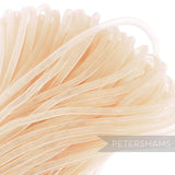 Petershams Millinery Supplies 6mm beige tube crin for hat making and structural millinery trim