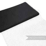 Petershams Millinery Supplies black 18 inch wide diamond pattern birdcage veiling fabric for wedding hats