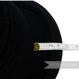 Petershams Millinery Supplies black vintage 90s fuzzy chenille hat form