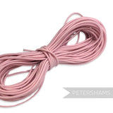 Petershams Millinery Supplies 1.5mm blonde round hat elastic cord for securing fascinators and headpieces.