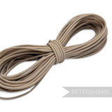 Petershams Millinery Supplies 1.5mm blonde round hat elastic cord for securing fascinators and headpieces