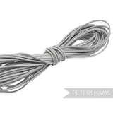 Petershams Millinery Supplies 1.5mm blonde round hat elastic for securing fascinators and headwear