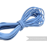 Petershams Millinery Supplies 1.5mm round blue hat elastic cord for securing fascinators and headwear