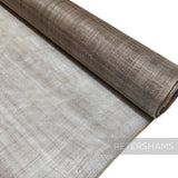 Petershams Millinery Supplies champagne sinamay fabric, a woven natural fibre material ideal for hat making and fascinators.