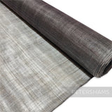 Petershams Millinery Supplies dark brown sinamay fabric, 1/2 metre length, ideal for hat making and fascinators.