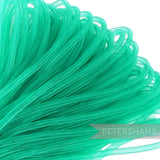 Petershams Millinery Supplies 6mm emerald green tube crin millinery trim for hat making and structural design