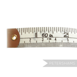 Petershams Millinery Supplies 60 inch fiberglass tape measure with imperial and metric markings