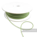 Petershams Millinery Supplies light green 2.5mm tubular crinoline cord for headbands and shaping