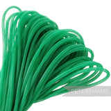 Petershams Millinery Supplies 4mm green tube crin for hat making and structural millinery trim