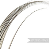 Petershams Millinery Supplies long grey stripped ostrich quill feather for hat making and millinery crafts